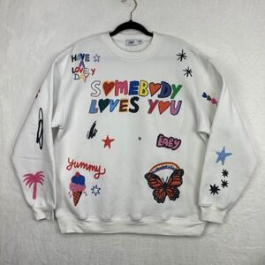 Mayfair Group x iscreamcolour Somebody Loves You Sweatshirt‎ Crewneck NWT S/M